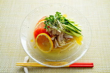 レモン冷やしラーメン