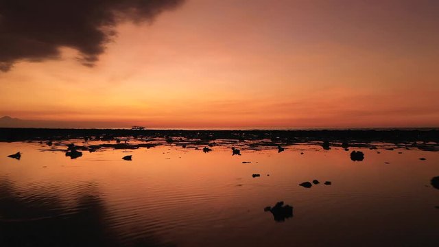 This was an amazing drone shot in Gilli islands, Indonesia.