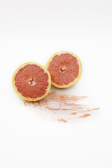 slice of grapefruit