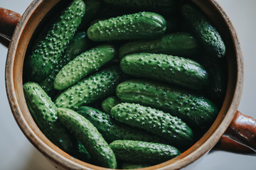 Ogórki kiszone.