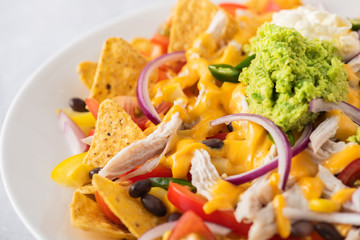 Chicken nachos