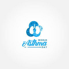 World Asthma Day Vector Design Illustration