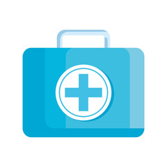 medical kit handle isolated icon vector illustration design