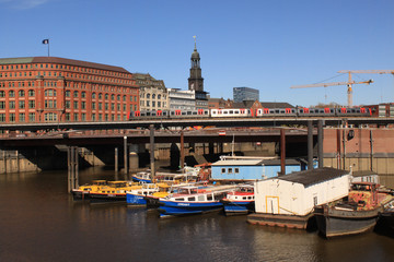 Hamburg; Binnenhafen und Steinhöft