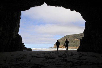 Remarkable Cave Tasman national park Tasmania Australia