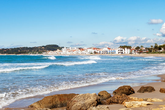 view of the beach near Altafulla