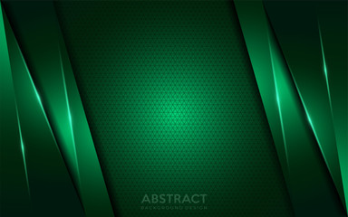 Modern futuristic green background design. Vector graphic illustration