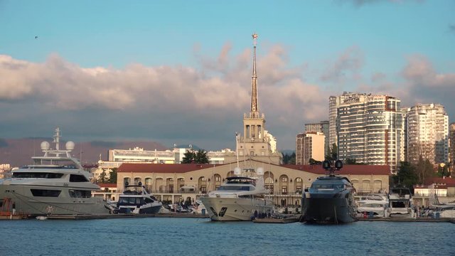View of Sochi Sea Station