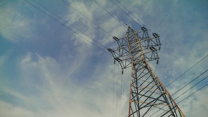 high voltage tower