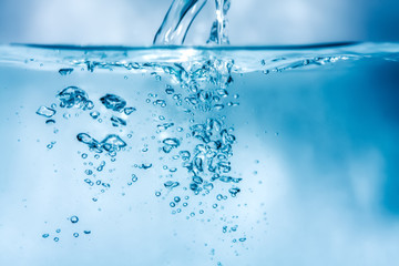water air bubbles background