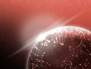 global network background  © SENKI