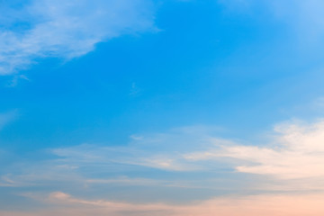Obraz premium Beautiful background images of blue sky in the morning