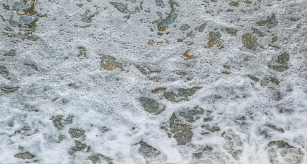 Detail of a raging sea, for use as background or texture.