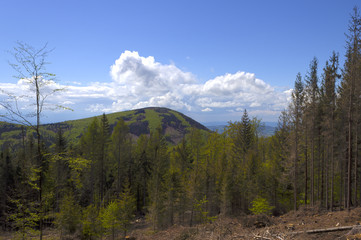 View from velky javornik to landscape 16