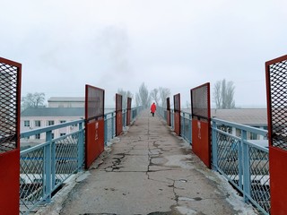 bridge over the lake