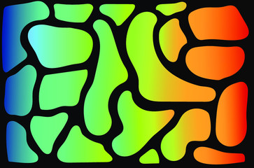 abstract liquid colorful shapes background gradient rainbow lava parts 