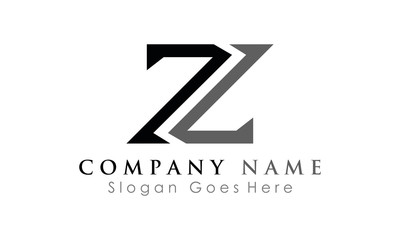 Fototapeta premium letter Z alphabet logo