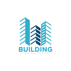 Building Construction Logo Design Vector