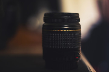 Fototapeta na wymiar close up of a lens