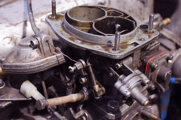 Carburetor of the internal combustion engine of a VAZ 2106. Automobile parts and spare parts.
