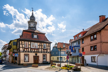 Rathaus, Bad Soden-Salmünster, Deutschland 