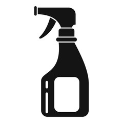 Bleach spray icon. Simple illustration of bleach spray vector icon for web design isolated on white background