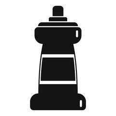 Dish cleaner icon. Simple illustration of dish cleaner vector icon for web design isolated on white background