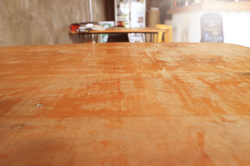 The texture and pattern of brown wood, coffee shop, relax, background