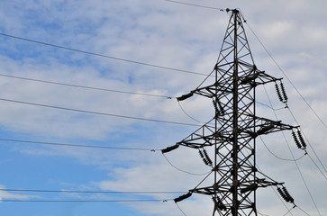 high voltage power lines