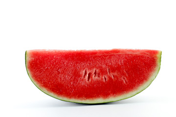 watermelon on a white background, isolated