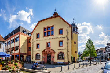 Naklejka premium Urząd Miasta, Schluechtern, Niemcy