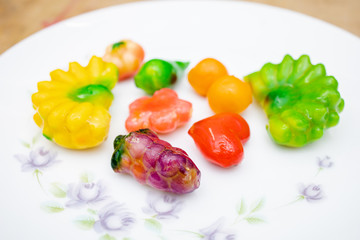 sweet dessert thai fruit