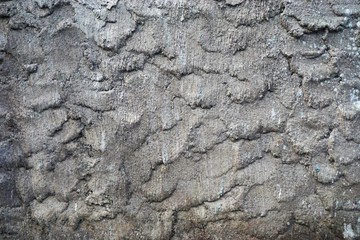 Sloppy cement mortar surface abstract rough horizontal background texture