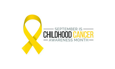 Vector illustration on the theme of Childhood Cancer awareness month observed each year during September. - Powered by Adobe