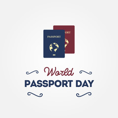 World Passport Day Vector Design Illustration For Celebrate Moment