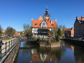Naklejka premium the old town in gdansk