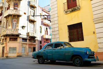 Fototapeta na wymiar Havana Cuba Car 