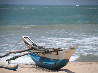 boat on the beach