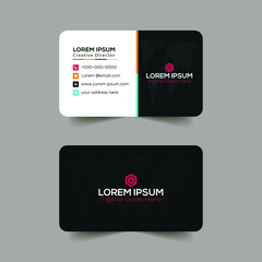 vector business card template