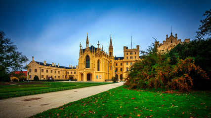 Obraz premium Castle Lednice in Moravia