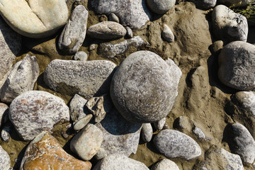 stones on the beach