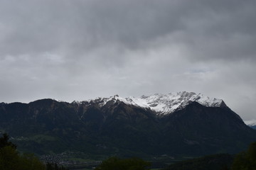 Berglandschaft in der Schweiz