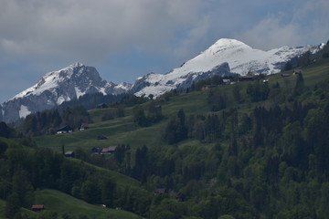Obraz premium Berglandschaft in der Schweiz