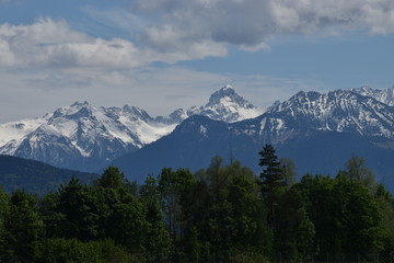 Berglandschaft in der Schweiz