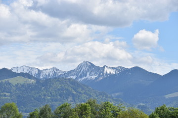 Obraz premium Berglandschaft in der Schweiz