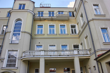 Facade of an old building