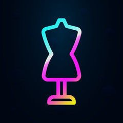 Mannequin, italy nolan icon. Simple thin line, outline vector of italy icons for ui and ux, website or mobile application