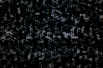Obraz na płótnie Canvas No signal on the television monitor, Static noise bad tv black and white