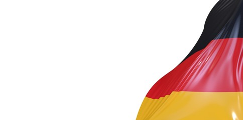 Naklejka premium map of Germany. Wire frame 3D mesh