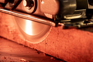 Circular saw for wood